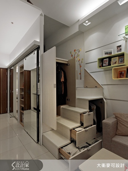 小坪數、閣樓、中古屋、現代風